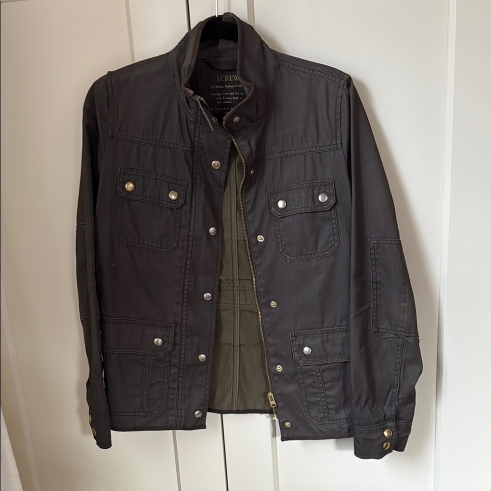 J. Crew Relaxed Boyfriend Downtown Field Chore Barn Jacket